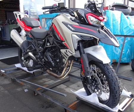 Gerade bei uns eingetroffen die neue Benelli TRK 702 X