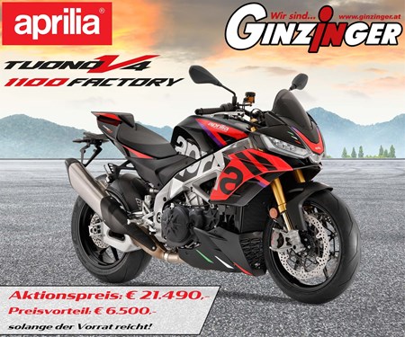 Tuono V4 1100 Factory 21.490,- Aktionspreis