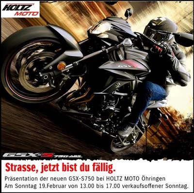 GSX-S750 in Öhringen Bild 1: GSX-S750 in Öhringen