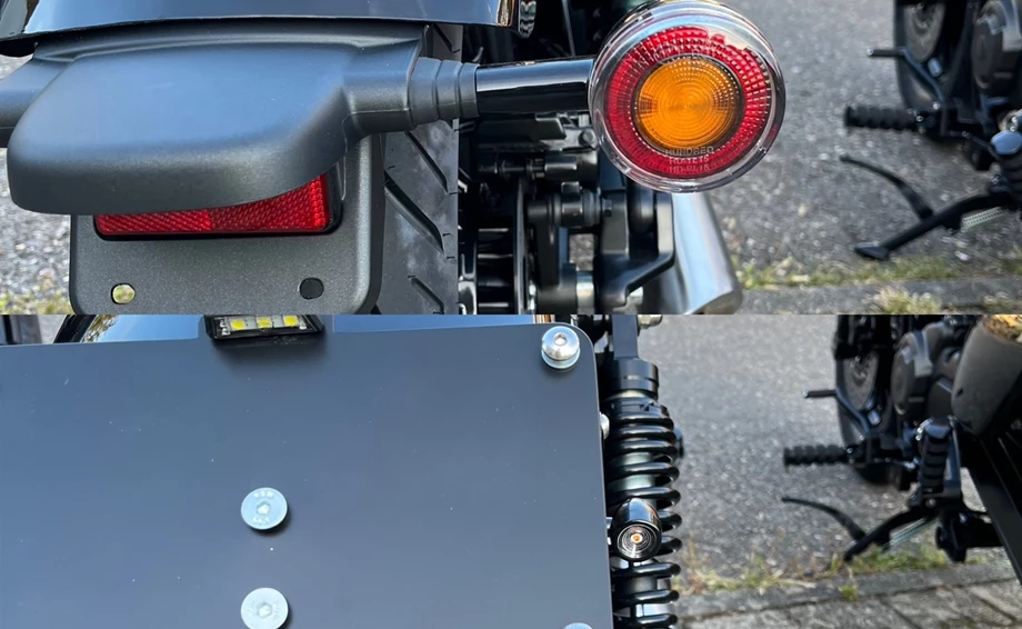 125er Basic BC mit Heckumbau, LED Blinker und rundem Rücklicht Bild 4: 125er Basic BC mit Heckumbau, LED Blinker und rundem Rücklicht