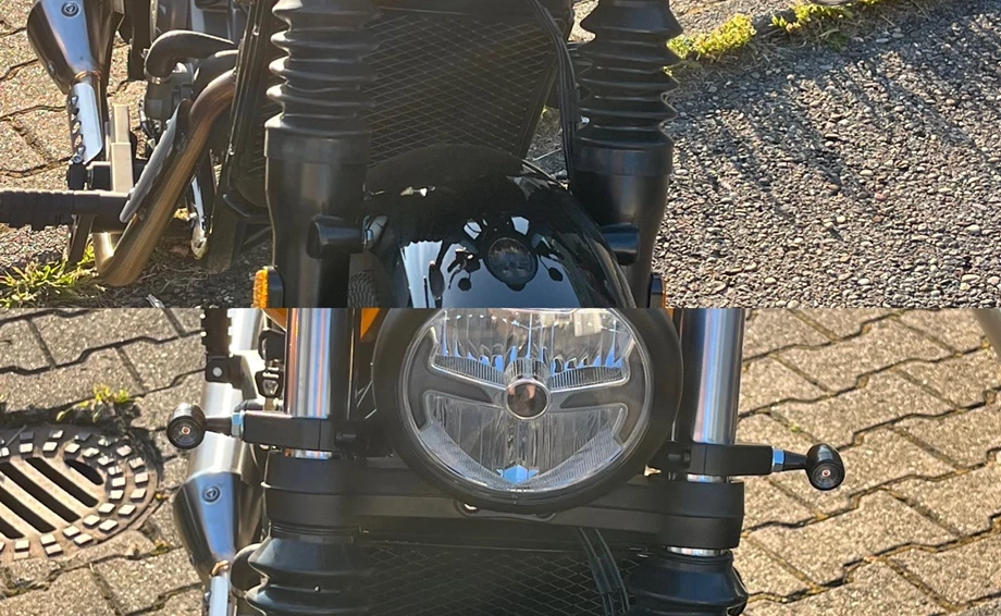 125er Basic BC mit Heckumbau, LED Blinker und rundem Rücklicht Bild 5: 125er Basic BC mit Heckumbau, LED Blinker und rundem Rücklicht