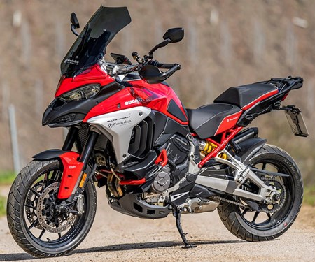 Multicolor: Sitzbänke für die Ducati Multistrada V4