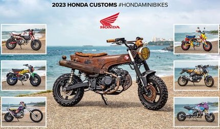 Honda Customs Wettbewerb 2023: Die Dax „Furiosa“ aus Portugal wird zum Sieger gekürt 