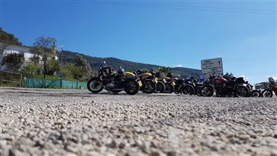 Erste Fahrt mit den 2017er Triumph Bikes