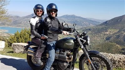 Erste Fahrt mit den 2017er Triumph Bikes