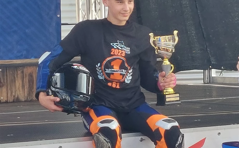 Daniel Krabacher Austrian Junior Cup Sieger 2023 Bild 4: Daniel Krabacher Austrian Junior Cup Sieger 2023