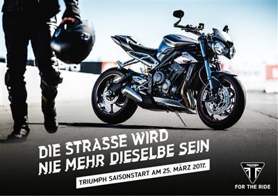 Triumph Saisonstart 2017