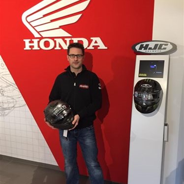 Honda Semmler - HJC RPHA70 eingetroffen