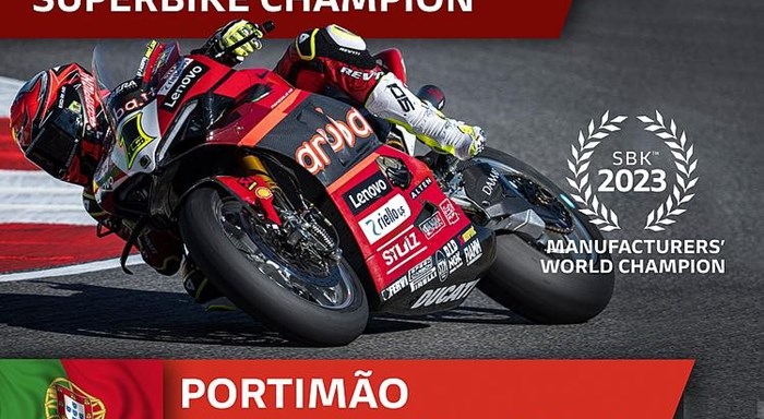 Hattrick von Bautista in Portimão und Weltmeistertitel für Ducati!