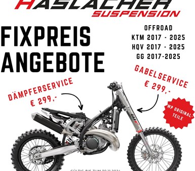 HASLACHER SUSPENSION Fixpreis Angebote HASLACHER SUSPENSION Fixpreis Service Angebote