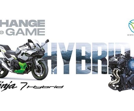 "Change the Game" mit der neuen Kawasaki Ninja 7 Hybrid