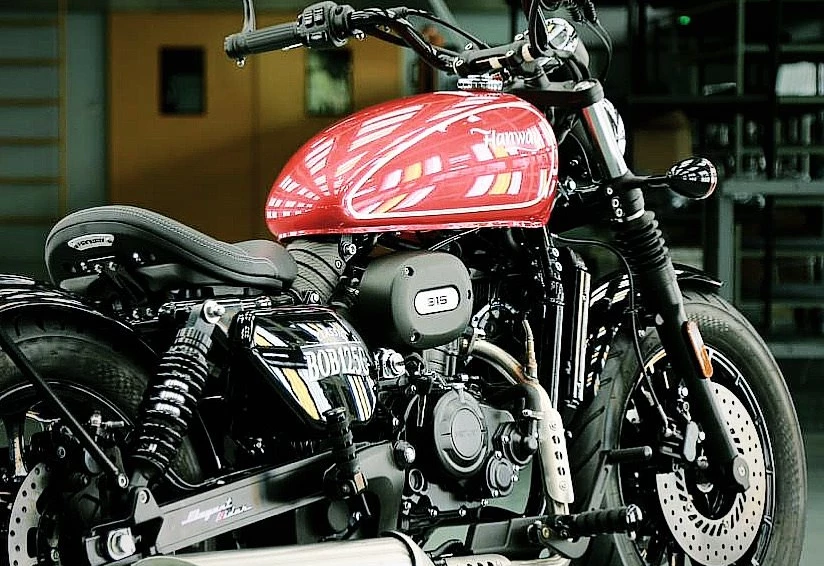 125er Bobber mit 15 PS und ABS von Hanway Bild 2: 125er Bobber mit 15 PS und ABS von Hanway