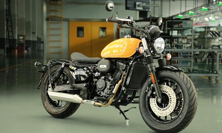 125er Bobber mit 15 PS und ABS von Hanway