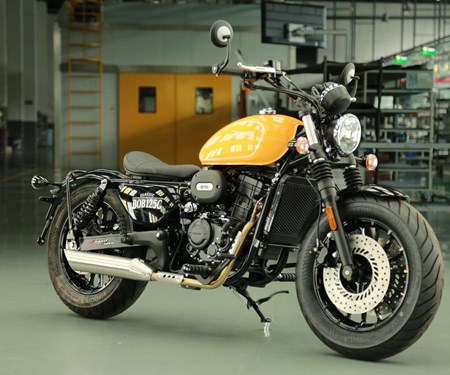 125er Bobber mit 15 PS und ABS von Hanway