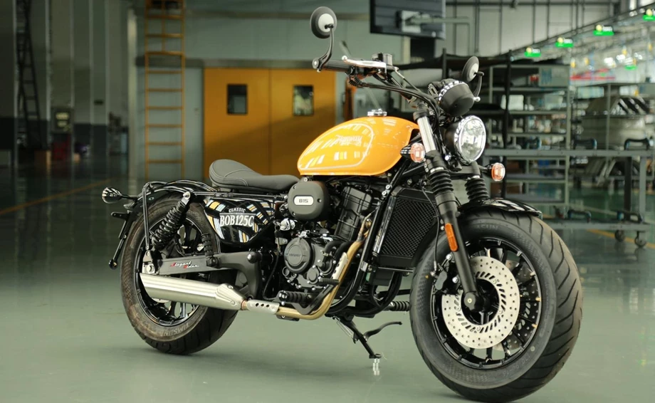 125er Bobber mit 15 PS und ABS von Hanway Bild 1: 125er Bobber mit 15 PS und ABS von Hanway