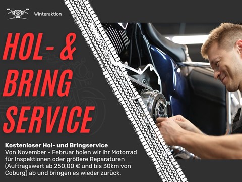 Kostenloser Hol- und Bringservice 