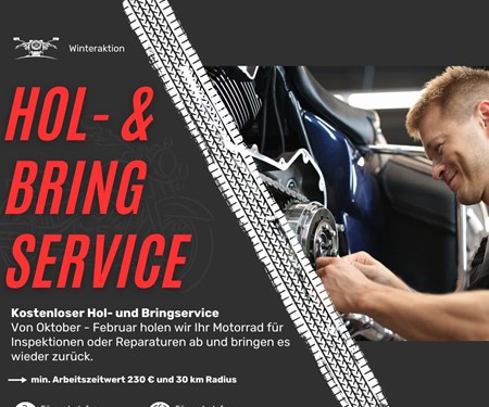 Kostenloser Hol- und Bringservice 