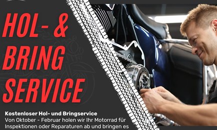 Kostenloser Hol- und Bringservice  Kostenloser Hol- und Bringservice