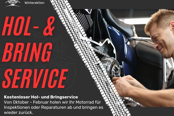 Kostenloser Hol- und Bringservice  Kostenloser Hol- und Bringservice