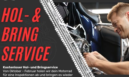 Kostenloser Hol- und Bringservice 