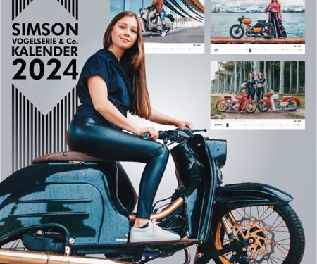 Alle Vögel sind schon da... SIMSON-Kalender 2024