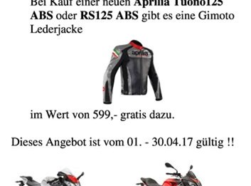 Aktion Aprilia RS 125 & Tuono 125