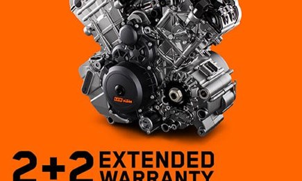 KTM 2 + 2 GARANTIEVERLÄNGERUNG FÜR BIG V-TWIN-POWER