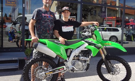 Besitzerwechsel einer KX 250 !