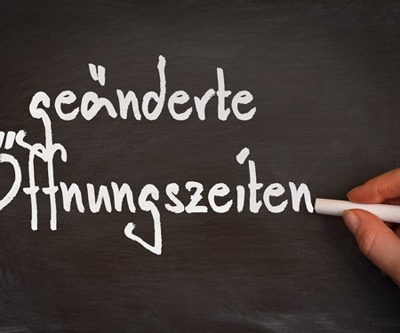 Winter Öffnungszeiten 2023/24