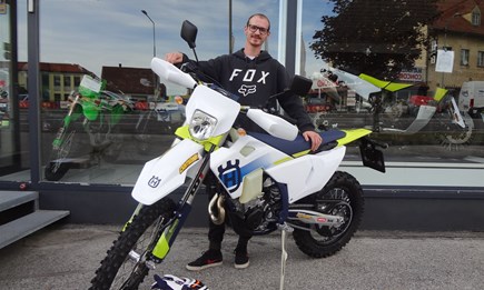 Erste Husqvarna FE 450, Modell 2024 übergeben!!