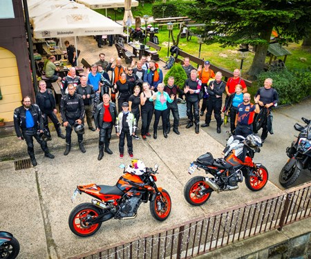 KTM Ausfahrt zum Ješted