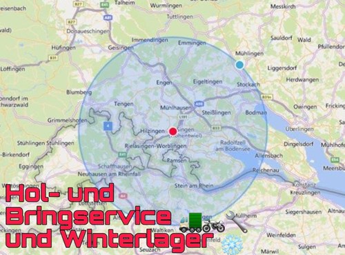 Hol- & Bringservice und Winterlager