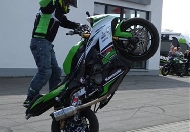 Chris Rid - Stuntshow bei Kinbergers