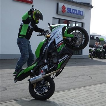 Chris Rid - Stuntshow bei Kinbergers