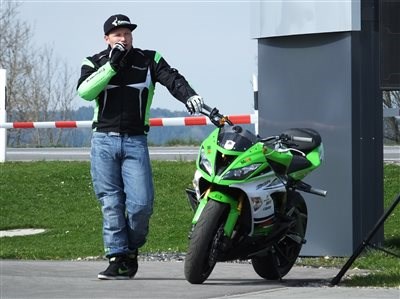Chris Rid - Stuntshow bei Kinbergers