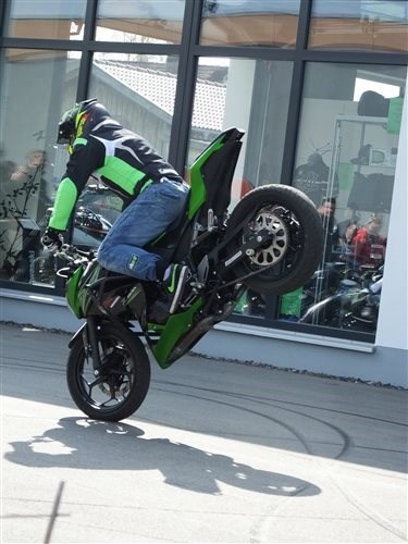 Chris Rid - Stuntshow bei Kinbergers