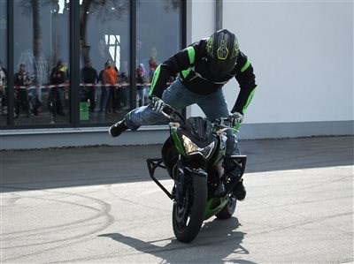 Chris Rid - Stuntshow bei Kinbergers
