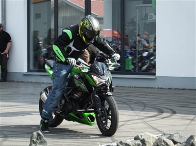 Chris Rid - Stuntshow bei Kinbergers