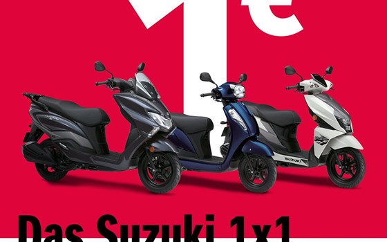 SUZUKI 1X1 Suzuki 125er Roller Sonderfinanzierung ab 1 € pro Tag - Bild 1