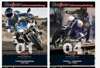 HELD Kataloge 2017 : jetzt bei Zweirad Ginzinger 