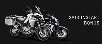 Ducati-Saisonstart-Bonus - jetzt !