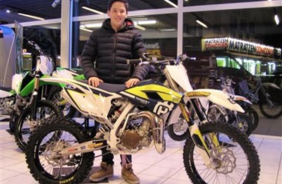 Erste Motorradübergabe am neuen Standort!