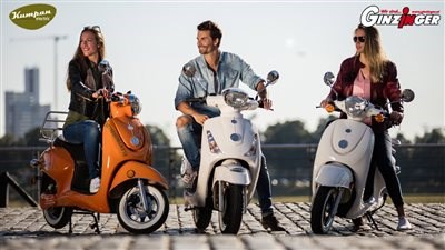 Kumpan Electric Scooter bei Zweirad Ginzinger 