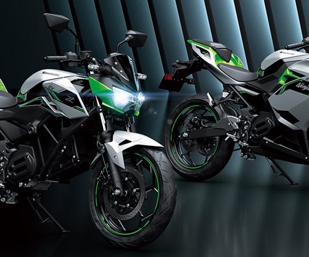Die neuen Elektro- & Hybrid - 500'er Fahrzeuge von KAWASAKI - JETZT bei uns ! 
