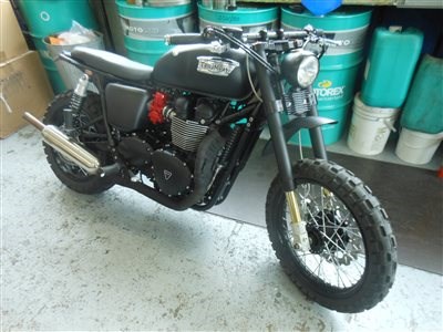 BONNEVILLE RADIKAL UMBAU - Bild 4