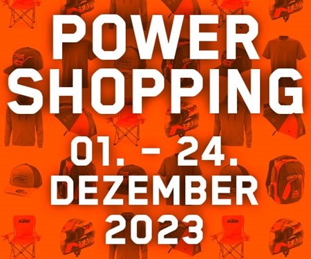 WEIHNACHTS - POWERSHOPPING bei KTM Walzer