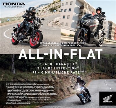 Honda Semmler - All in Flat