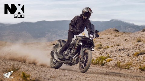 Neumodell 2024 HONDA NX500
