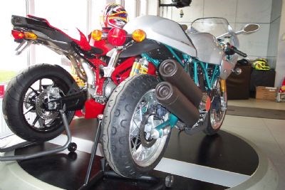 Paul Smart bei Ducati Salzburg