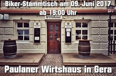 Biker-Stammtisch in Gera